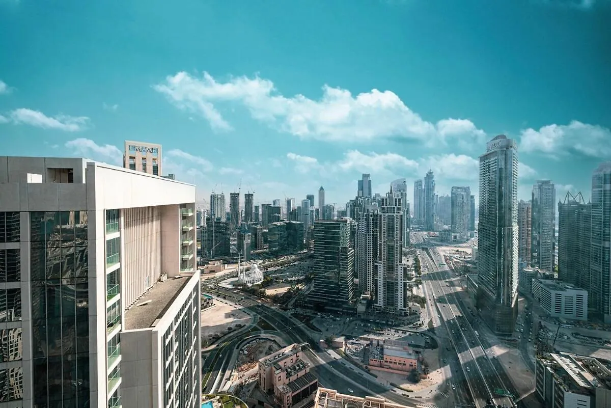 Downtown Dubai 4Br High-Floor Luxury That Sleeps 9 阿拉伯联合酋长国