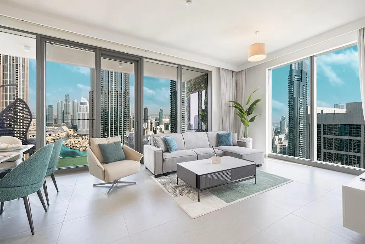 Downtown Dubai 4Br High-Floor Luxury That Sleeps 9